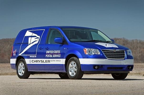 Elektro-Minivan-Concept für die U.S. Post.